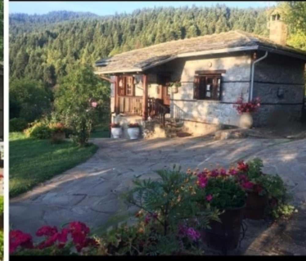 Παραδοσιακή Πέτρινη Κατοικία Στην Βλάχα Ελάτης Esterno foto